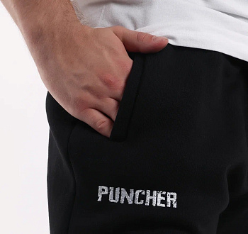 Штаны спортивные Puncher утепленные черные