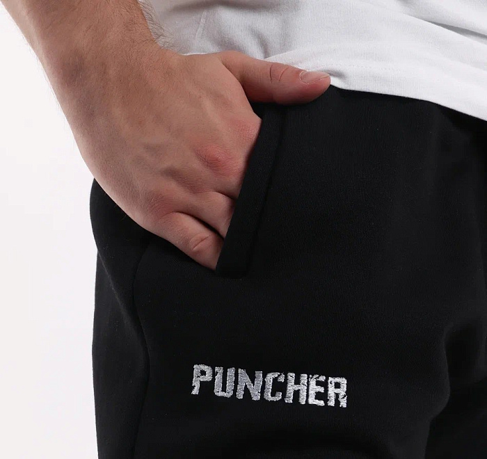 Штаны спортивные Puncher утепленные черные