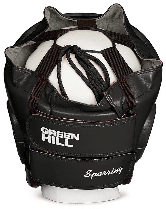 HGS-9409 Боксерский шлем SPARRING черный