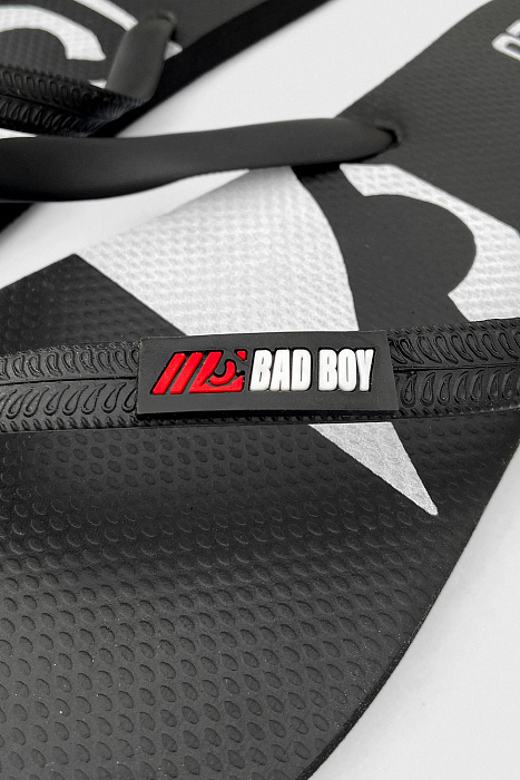 Шлепанцы, сланцы,  Вьетнамки Bad Boy черный