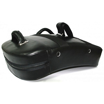 FS3 Подушка для лоу-кик Черный Эко-кожа