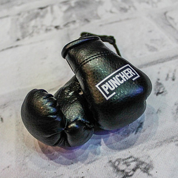 Сувенирные перчатки Puncher Черные