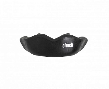 C511 Капа одночелюстная Clinch Competition Single Layer Mouthguard черная (размер Senior)