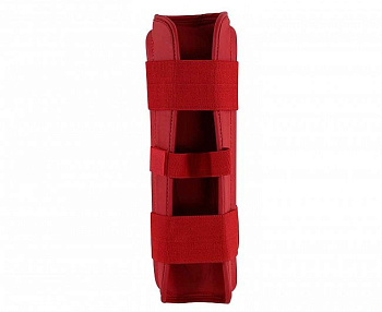 adiWAKOSG01 Защита голени WAKO Kickboxing Shin Guards красная