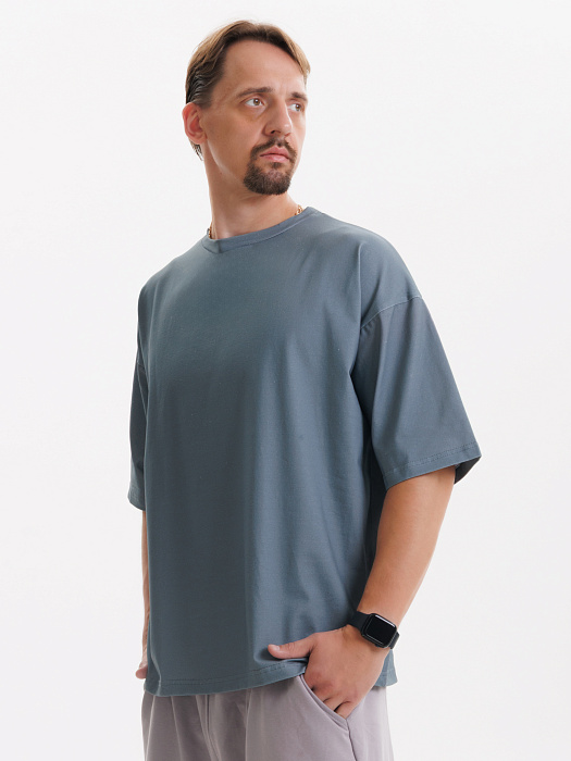 Футболка PUNCHER Motorcycle серая