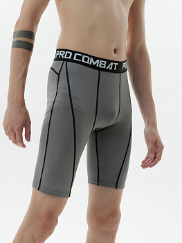 Компрессионные шорты 3.0 Puncher серый