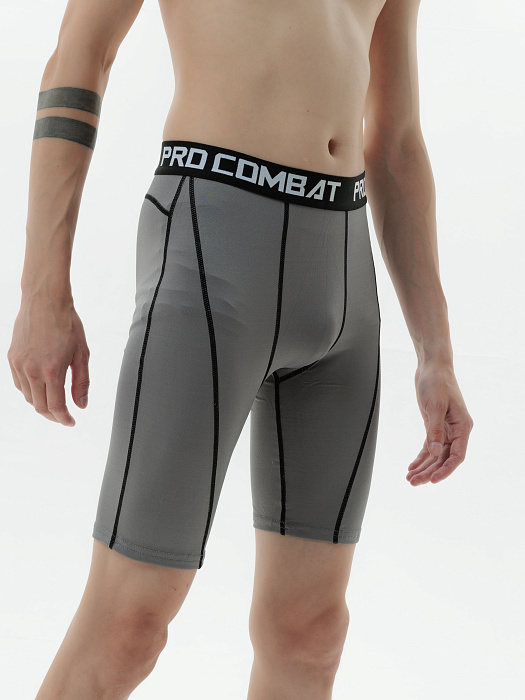 Компрессионные шорты 3.0 Puncher серый