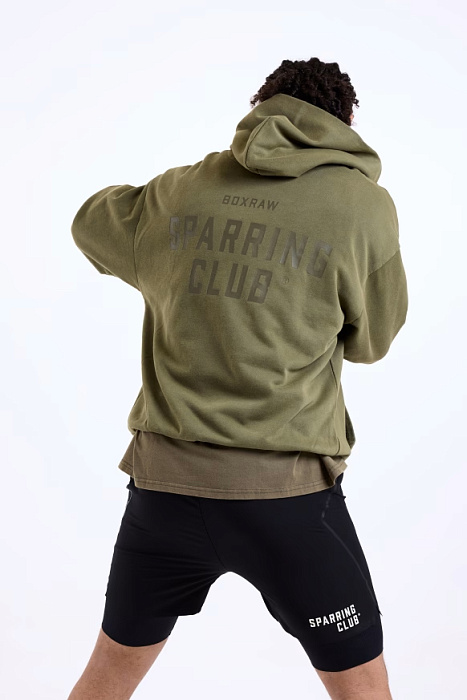 Худи Sparring Club Оливковый