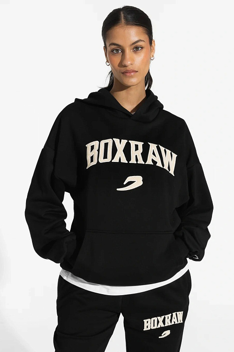 ХУДИ женский EAST STREET Boxraw Черный