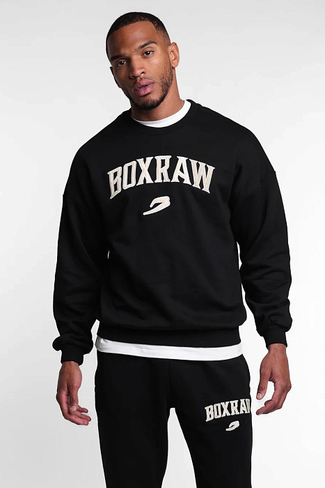 Свитшот East Street Boxraw черный