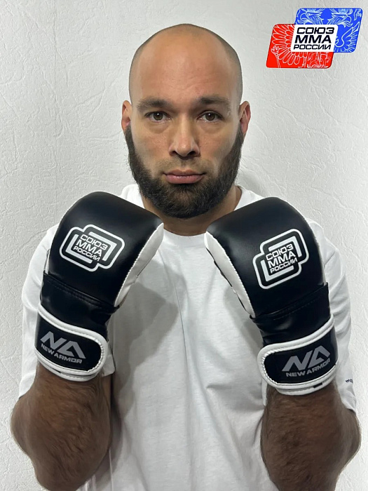 Перчатки NEW ARMOR СОЮЗ ММА PRO Черный