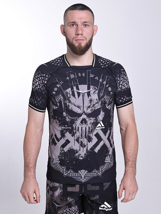 Футболка череп I Am Fighter - HD168/25