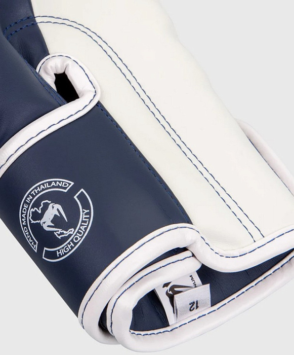 Перчатки Elite син/бел.