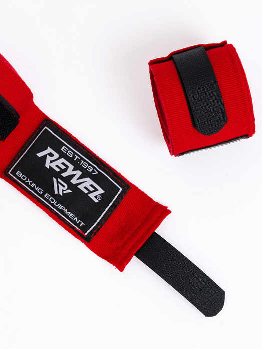 Бинт с эластаном в футляре Размер 3м (Красный)