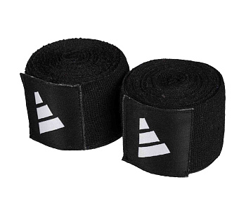 adiBP03S Бинты боксерские Boxing Pro Hand Wrap черные