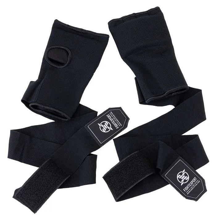 Бинты гелевые для бокса FIGHT EXPERT QUICK черный