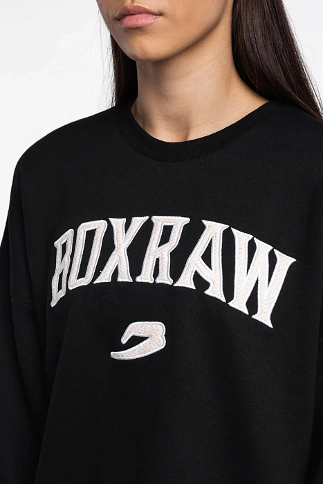 Свитшот женский East Street Boxraw Черный 