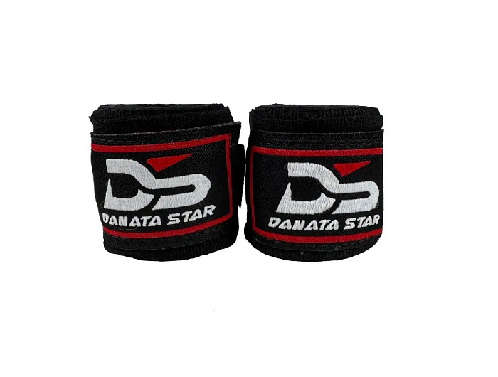 Бинты Danata Star 2,5 м эластик черные