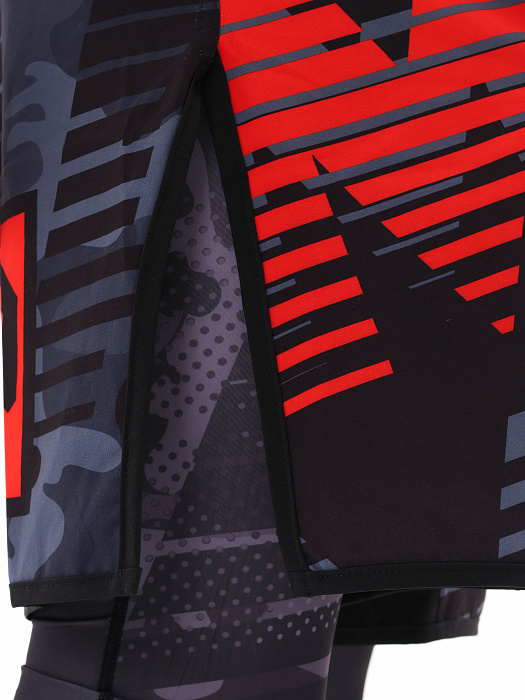 Шорты I Am Fighter MMA red