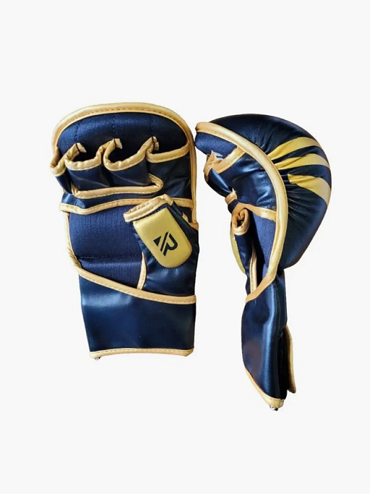 Перчатки крабы Rage черно-золотой