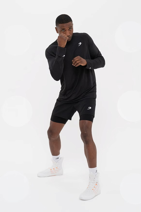 Лонгслив Valdes Черный