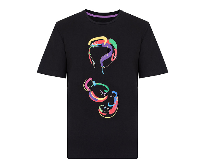 C377 Футболка Clinch Boxing Colors черная