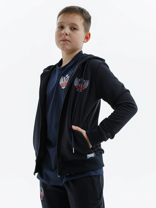 Детский костюм Федерации бокса России синий