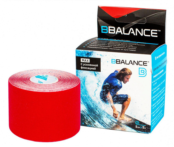 Кинезио тейп BBTape MAX 5СМ*5М