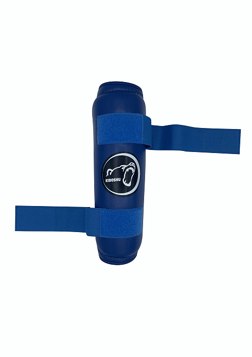 36-36 Kiboshu Защита голени G60S одобрен ФКР/Синий/Заменитель кожи