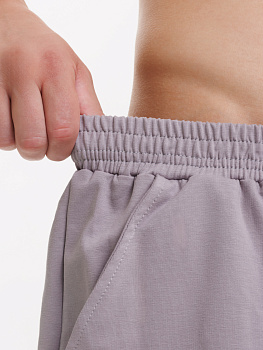 Комплект Футболка+Шорты ФБ России (белый-серый)