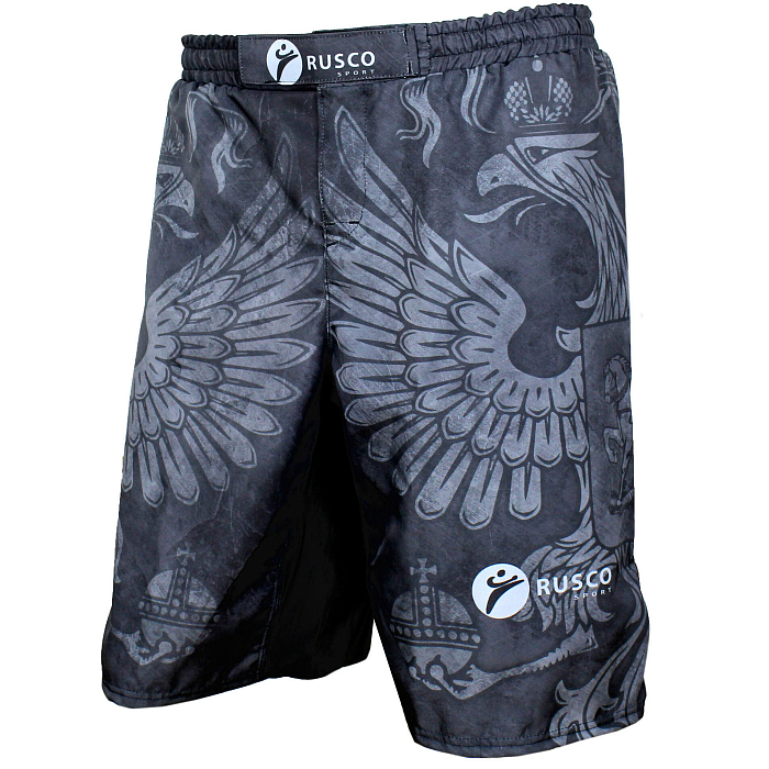 Шорты для MMA Rusco Sport BLACK HERB, детские 