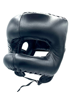 31-34 Kiboshu Шлем с бампером ELITE 2-черный-Кожа