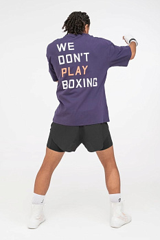Футболка We Don't Play Boxing BOXRAW Фиолетовый