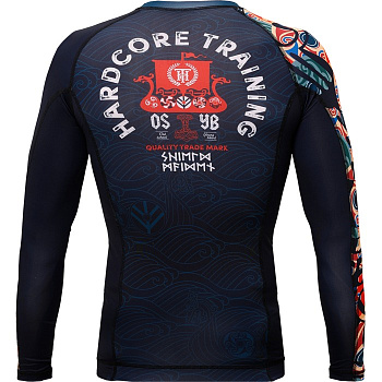 Рашгард Hardcore Training Nordic Pattern Multicolor LS