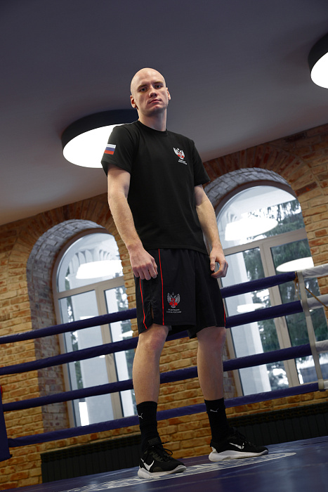 Футболка Федерация Бокса России Черная