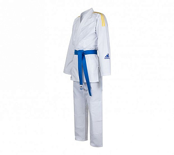 JJ280 Adidas  Кимоно для джиу-джитсу Response 2.0 белое (без пояса)