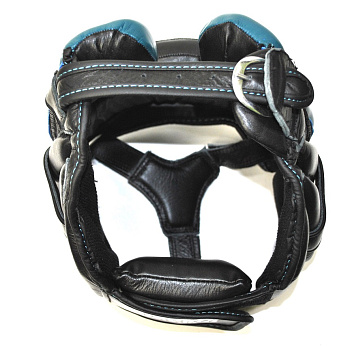 31-71 Kiboshu Шлем защита щек Prof 2/Черный с зеленым/Кожа