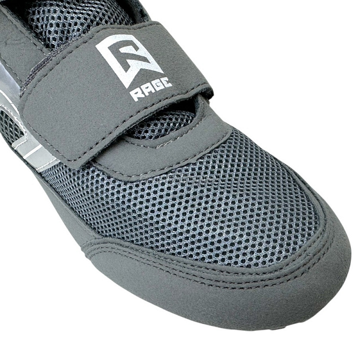 Борцовки RAGE C-FLEX на липучке серые