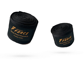 Боксерские бинты Infinite Force Premium Performance Black-Gold