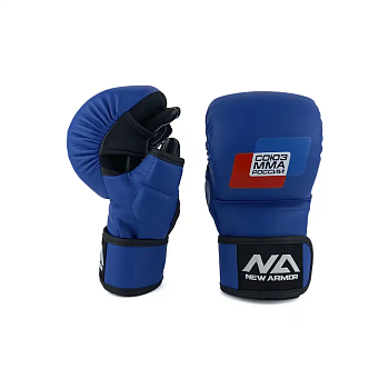 Перчатки NEW ARMOR СОЮЗ ММА RS Синий