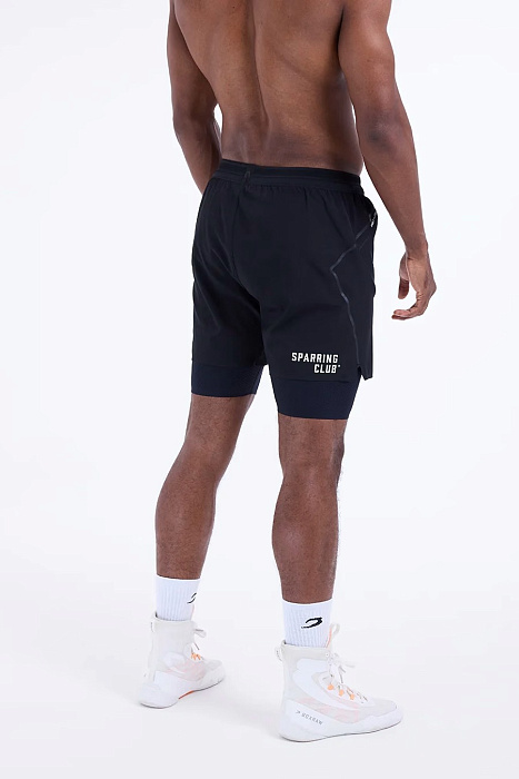 Шорты Sparring Club 2 в 1 BOXRAW 