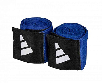 adiBP03S Бинты боксерские Boxing Pro Hand Wrap синие