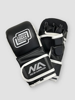 Перчатки NEW ARMOR СОЮЗ ММА PRO Черный