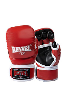 Перчатки ММА тренировочные красные