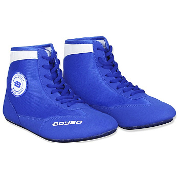 Борцовки BoyBo на толстой подошве синие