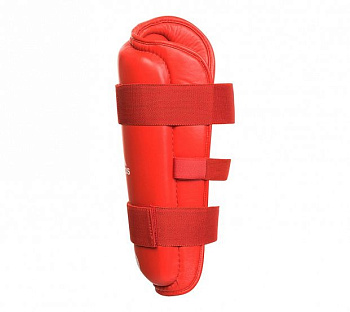 adiWAKOSG01 Защита голени WAKO Kickboxing Shin Guards красная