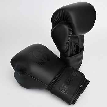 Перчатки Hardcore Training Helmet PU Black/Black