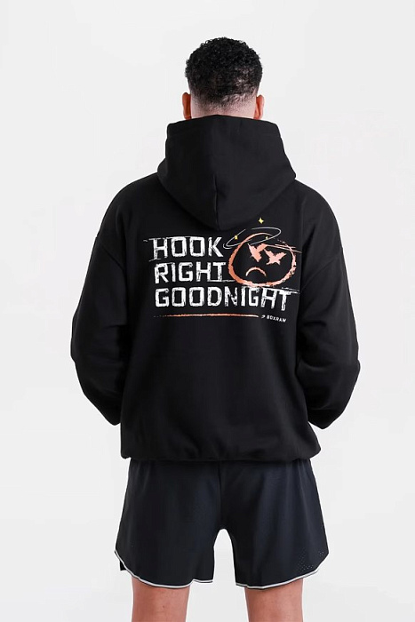 Худи Hook Right Goodnight Oversized Черный