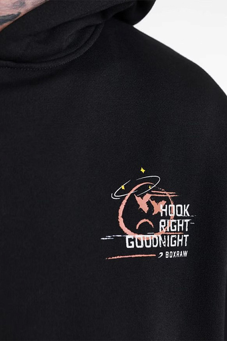 Худи Hook Right Goodnight Oversized Черный