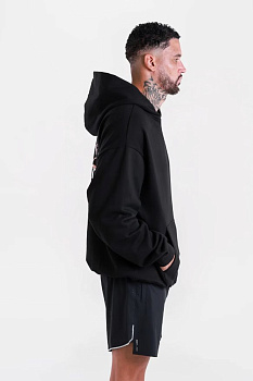Худи Hook Right Goodnight Oversized Черный